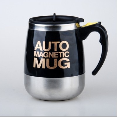 magnetic stirring coffee mug