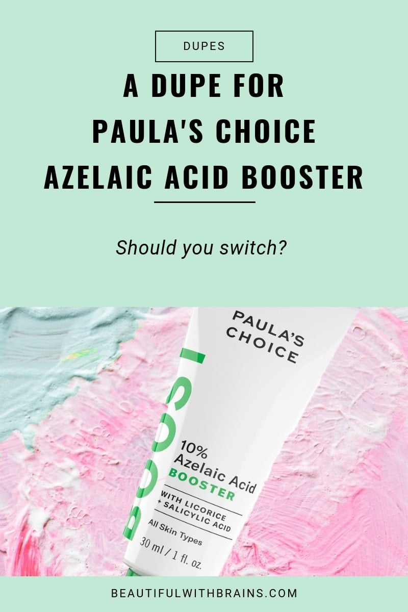 a dupe for paulas choice azelaic acid booster